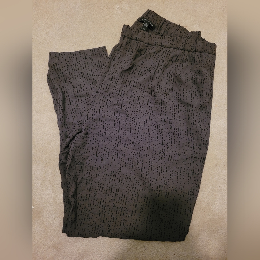 Eileen Fisher 100% silk Trousers